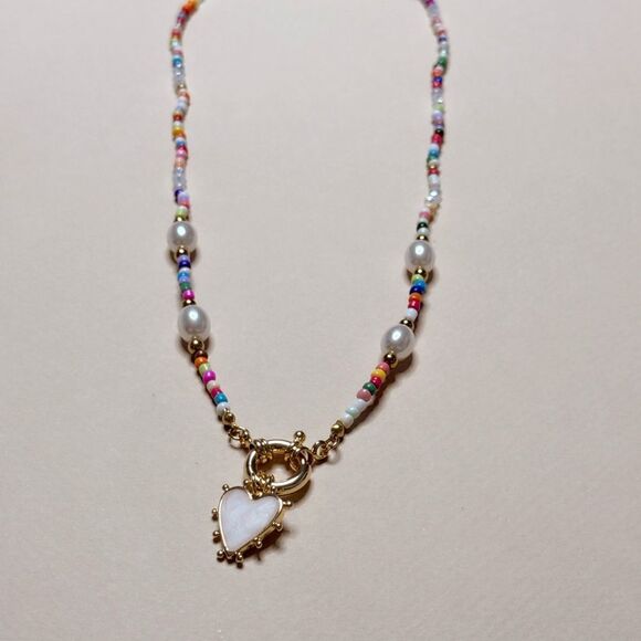 Heart Pendant Necklace S979 - Picture 4 of 4